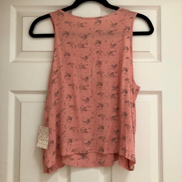 Free People Cut-Out Blouse - Picture 3 of 3